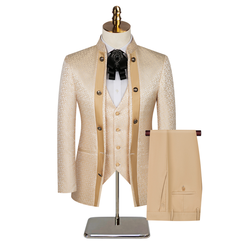 Men'S Formal Dinner Wear - ชุดสูทผู้ชาย 3 ชิ้น แจ็คการ์ด ปี 2026
