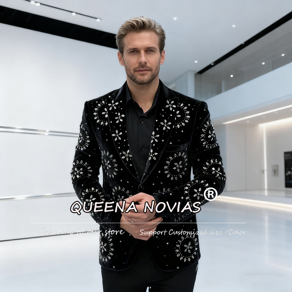 ชุดสูทเพชรหรูหราสำหรับผู้ชายสำ - Men'S Formal Dinner Wear บทวิจารณ์และราคา