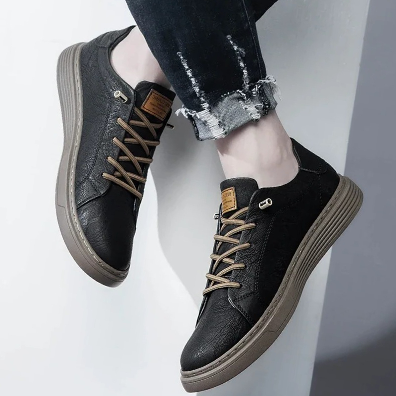 รองเท้าผู้ชายแบบผูกเชือก รองเท - Men Formal Wear Shoes บทวิจารณ์และราคา