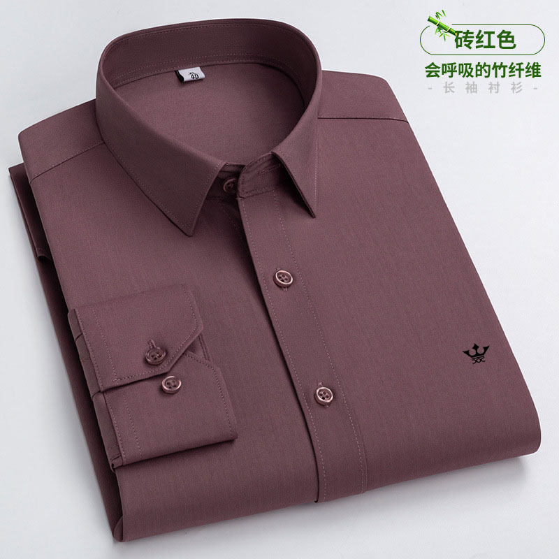 เสื้อเชิ้ตแฟชั่นใหม่ปี 2026 ไม - Men Formal Office Wear Shirts บทวิจารณ์และราคา