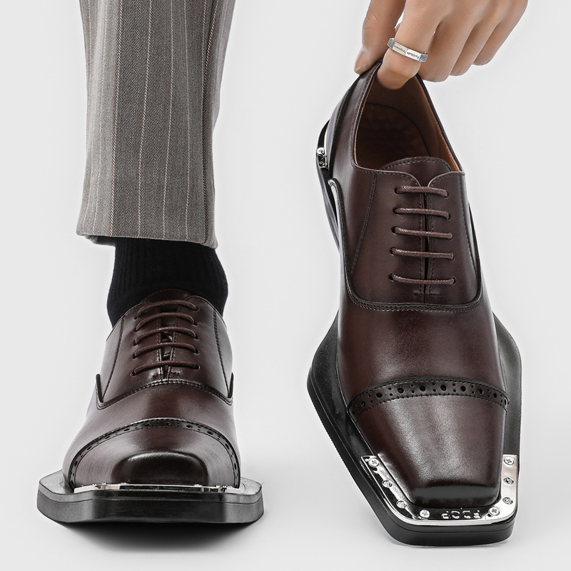 รองเท้าหนังผู้ชาย - สไตล์อังกฤ - Men Formal Wear Look บทวิจารณ์และราคา