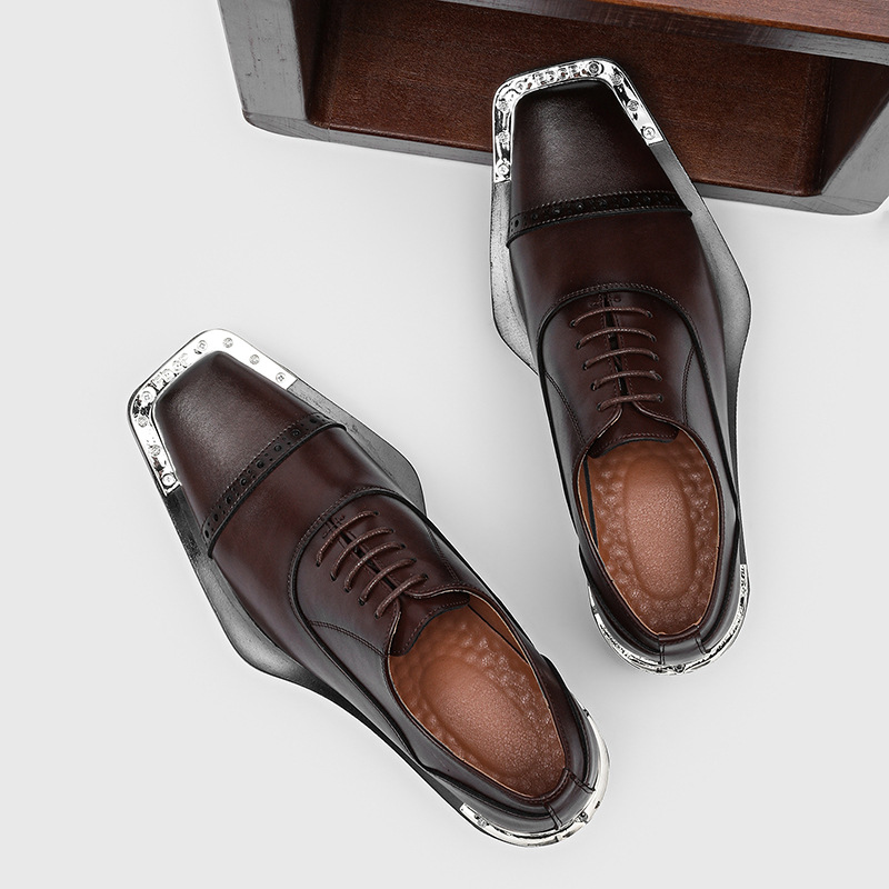 รองเท้าหนังผู้ชาย - สไตล์อังกฤ - Men Formal Wear Look บทวิจารณ์และราคา