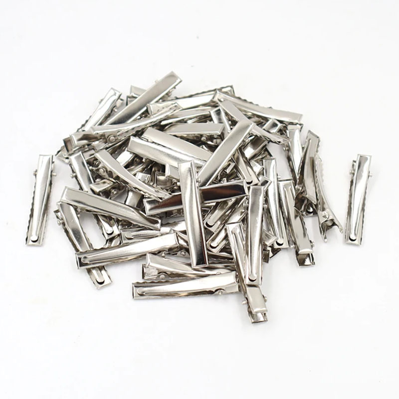 กิ๊บติดผมโลหะ 50 ชิ้น กิ๊บปากเ - Tie Bar Clip บทวิจารณ์และราคา