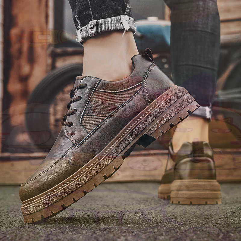 Dark Natural หนังแฟชั่น Traine - Men'S Formal Party Wear Shoes บทวิจารณ์และราคา