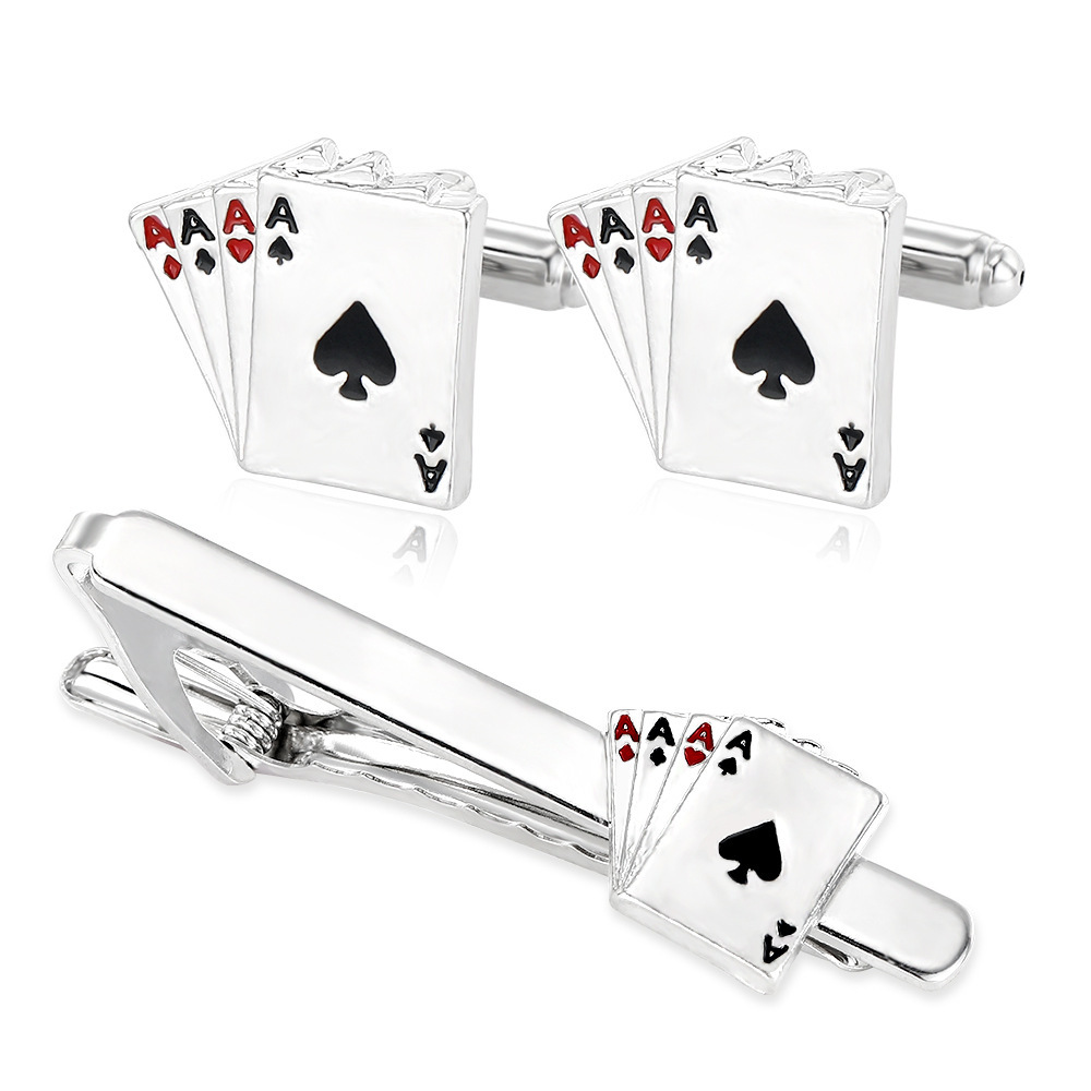 คลิปผูกไพ่โป๊กเกอร์สร้างสรรค์ข - Tie Bar Clip บทวิจารณ์และราคา