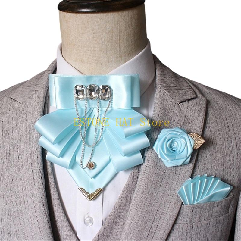 49MF ชุดแต่งงานพร้อมเนคไทคอปกแ - Men Formal Wear Look บทวิจารณ์และราคา
