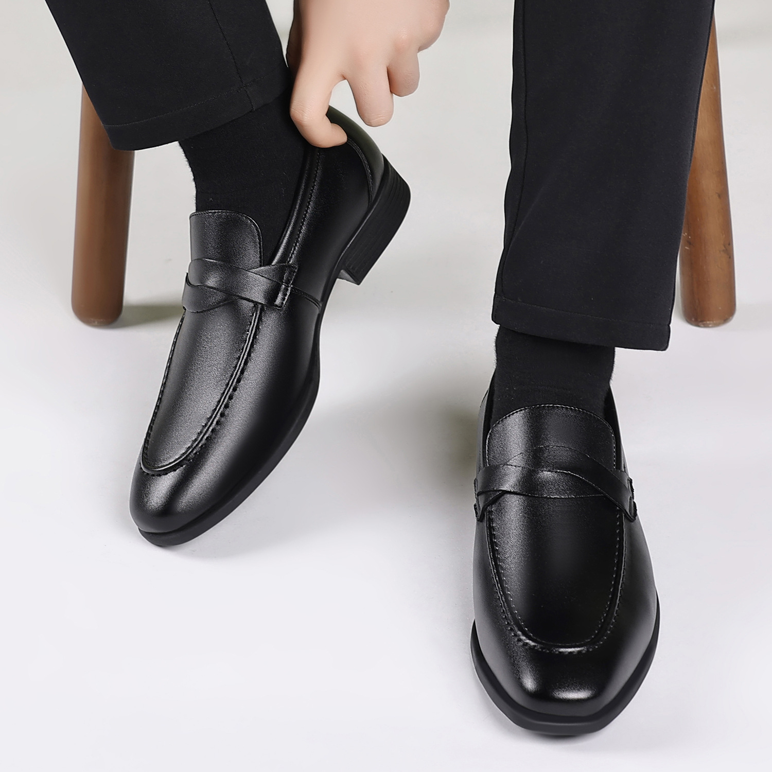 รองเท้าหนังผู้ชายสำหรับชุดทางก - Men'S Formal Wear For Office บทวิจารณ์และราคา