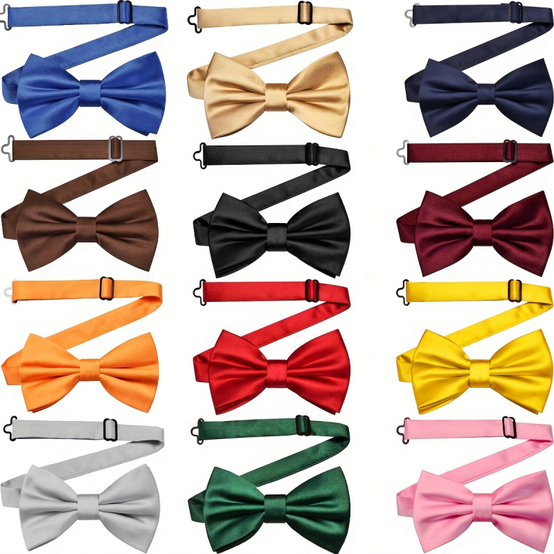 โบว์ไทปรับได้สำหรับผู้ชายและผู - Men'S Formal Wear Bow Ties บทวิจารณ์และราคา
