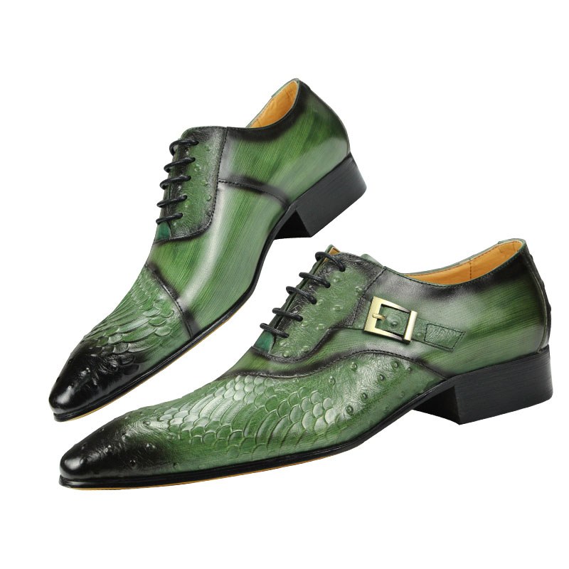 ผู้ชายหรูหรา Oxford รองเท้าอัง - Men Formal Wear Shoes บทวิจารณ์และราคา