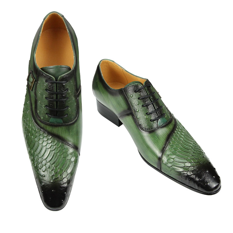 ผู้ชายหรูหรา Oxford รองเท้าอัง - Men Formal Wear Shoes บทวิจารณ์และราคา