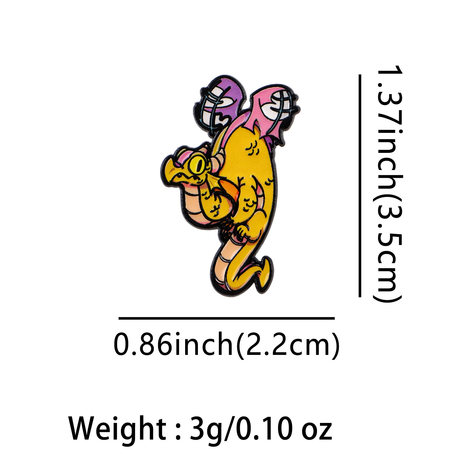 เข็มกลัดเคลือบลายสัตว์ คำคมภาษ - Tuxedo Lapel Pin บทวิจารณ์และราคา