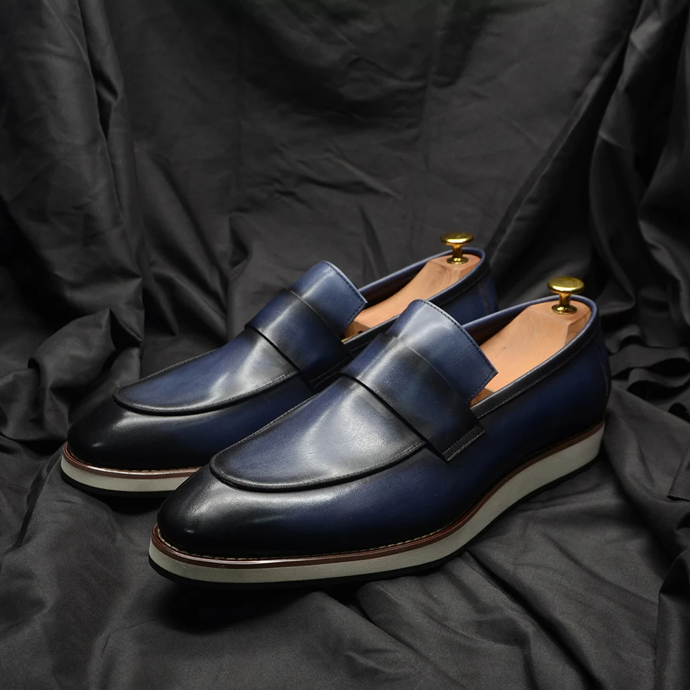 รองเท้าโลฟเฟอร์ผู้ชายแบรนด์หรู - Men Formal Wear Shoes บทวิจารณ์และราคา