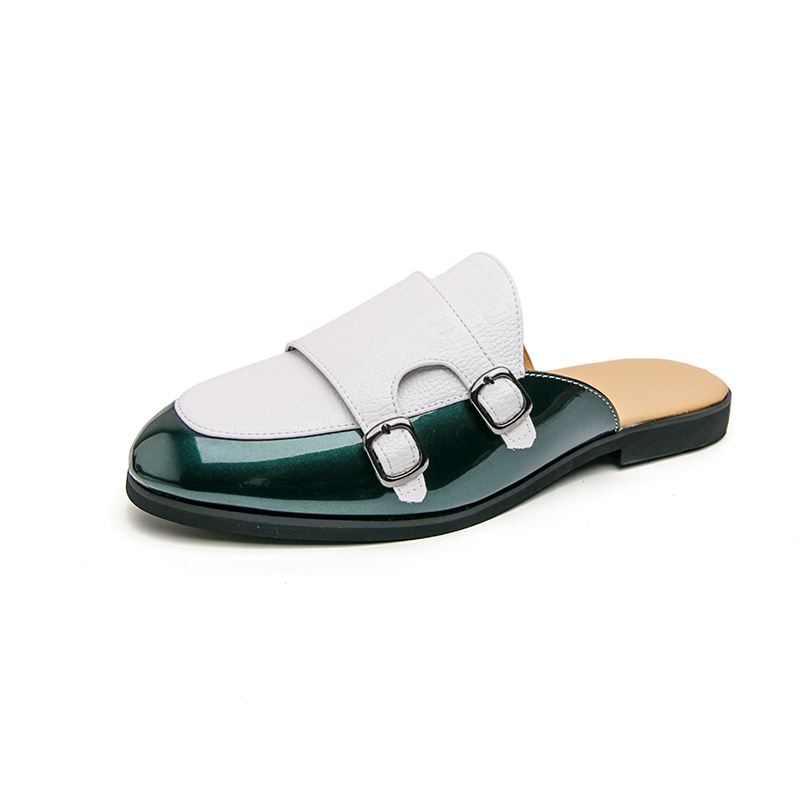 รองเท้าแบบสวมครึ่งเท้าสำหรับผู - Men Formal Wear Shoes บทวิจารณ์และราคา