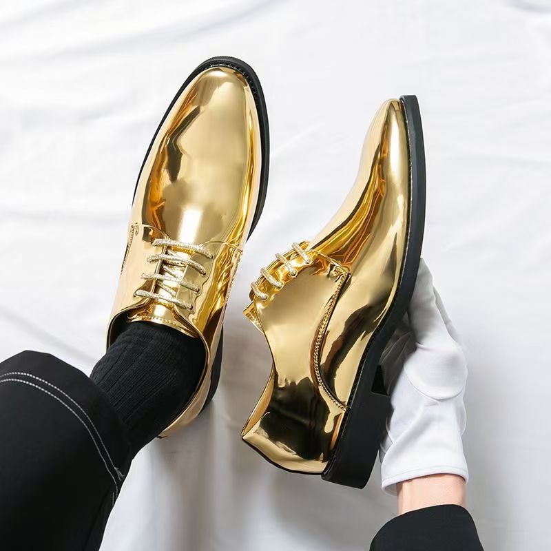 รองเท้าหนังทรงแหลมสำหรับผู้ชาย - Men'S Formal Party Wear Shoes บทวิจารณ์และราคา