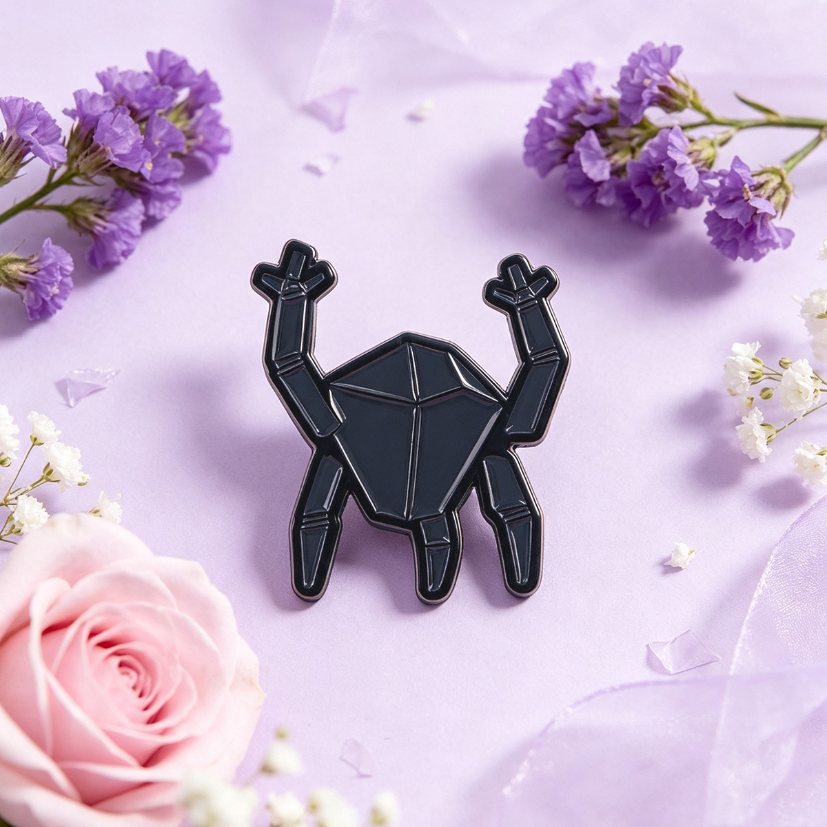 เข็มกลัดหุ่นยนต์สำหรับเสื้อผ้า - Tuxedo Lapel Pin บทวิจารณ์และราคา
